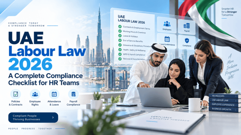 UAE Labour Law 2026: A Complete Compliance Checklist for HR Teams